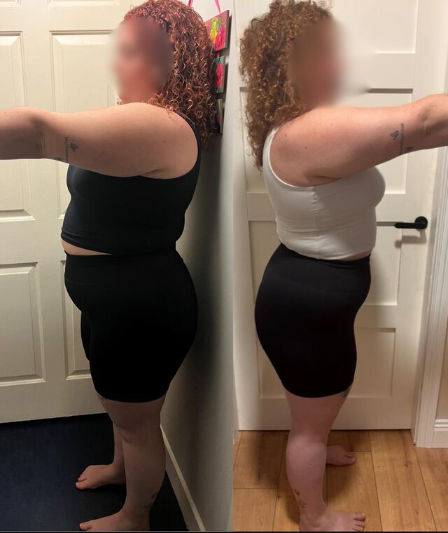 LLYTP challenger before and after - 3.1kg down