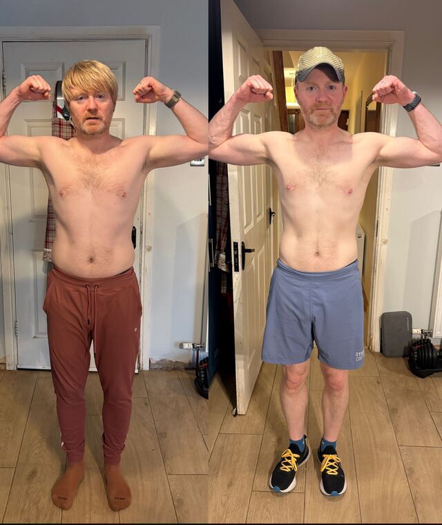 LLYTP challenger before and after - 3.3kg down