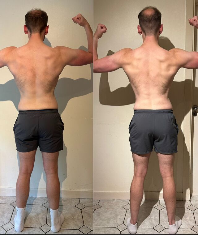 LLYTP challenger before and after - 5kg down