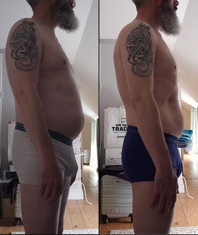 LLYTP challenger before and after back transformation